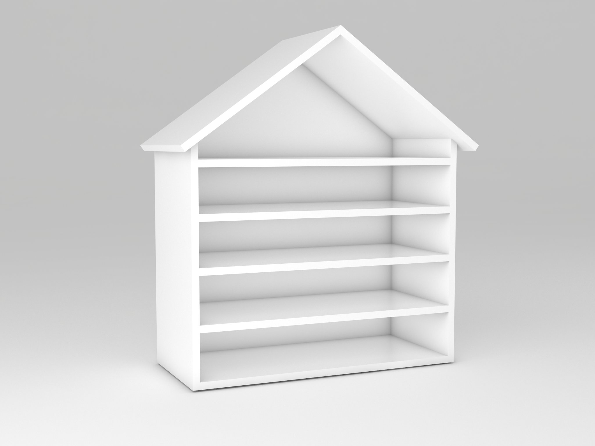 Becks domček - knižnica na autíčka